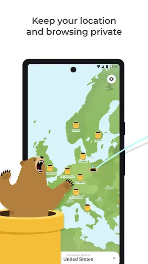 TunnelBear VPN Скриншот 1