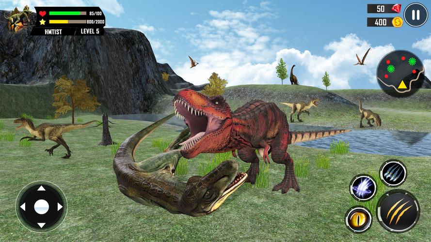 Dinosaur Simulator 3d offline Captura de pantalla 1