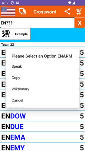 Crossword Solver Captura de tela 3