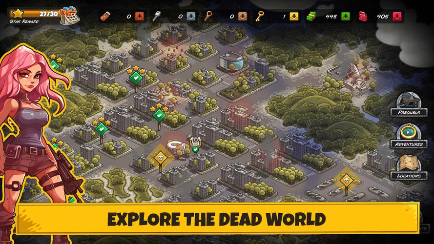 Dead World Heroes: Zombie Rush ภาพหน้าจอ 4