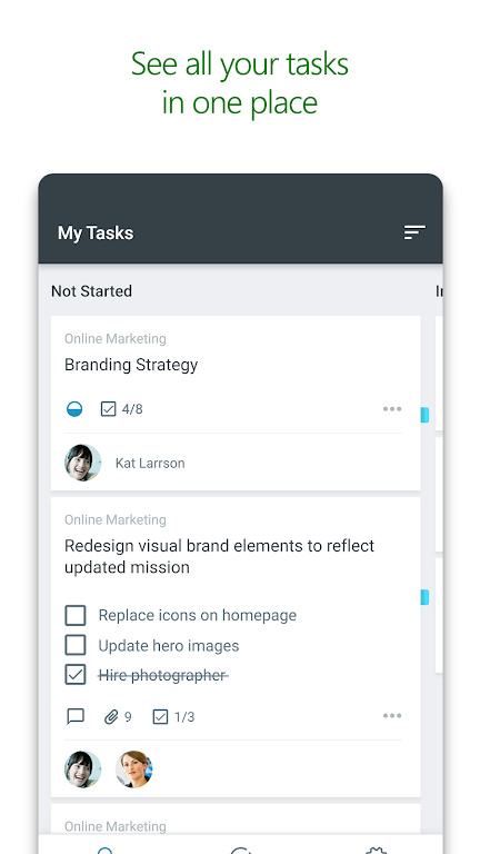 Microsoft Planner Tangkapan skrin 2