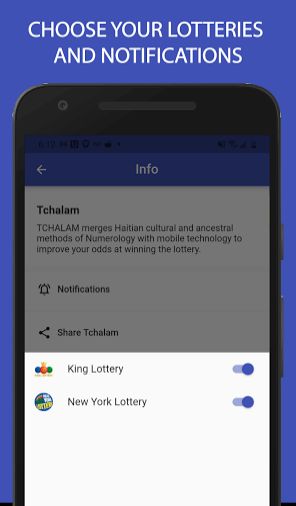 TCHALAM: Lottery with Haitian Spiritual Numbers 스크린샷 1