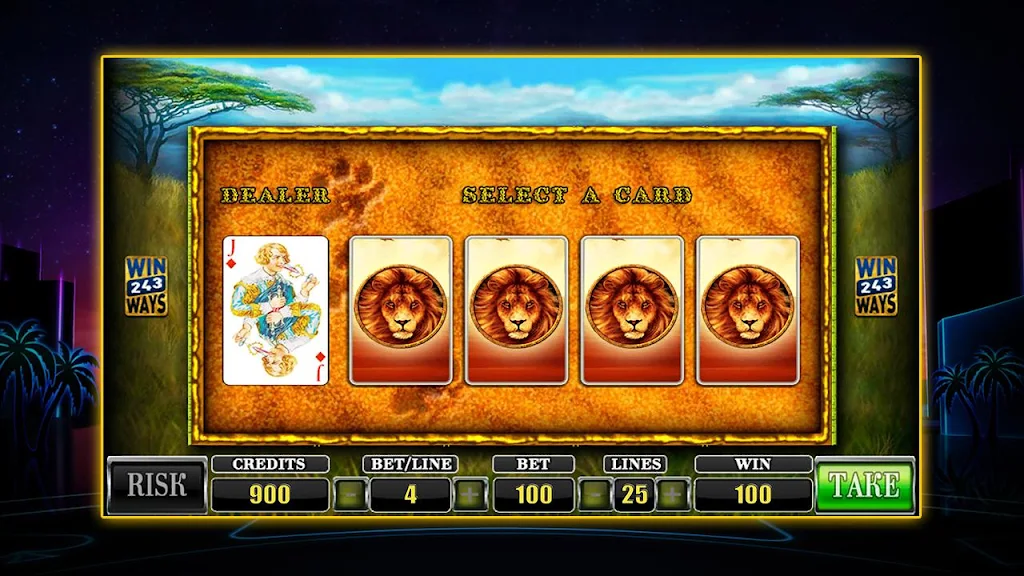 SLOT African Simba 스크린샷 3