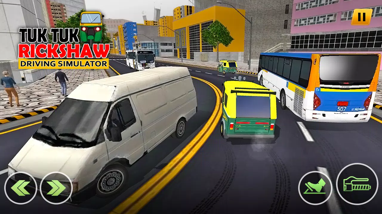 Tuk Tuk Rickshaw Auto Driving স্ক্রিনশট 3