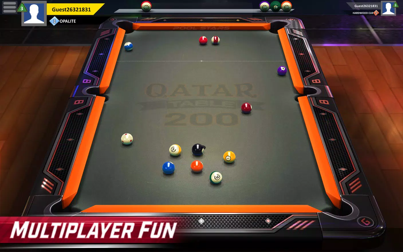 Pool Stars ဖန်သားပြင်ဓာတ်ပုံ 4