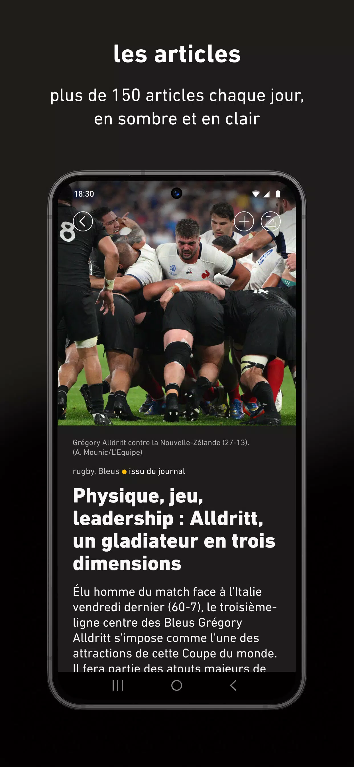 L'Équipe : live sport and news Screenshot 2