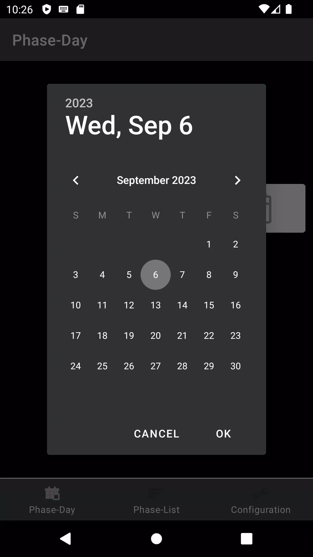 Moon Phases Widget Screenshot 2