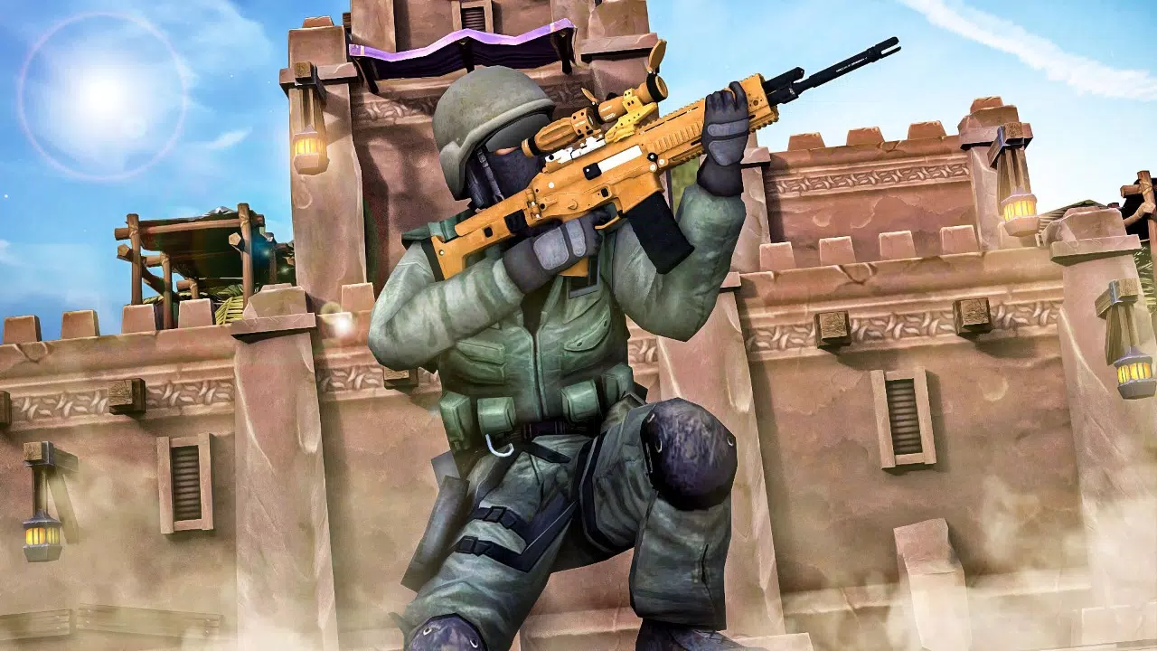 Real Call Of FPS Shooting Game スクリーンショット 1