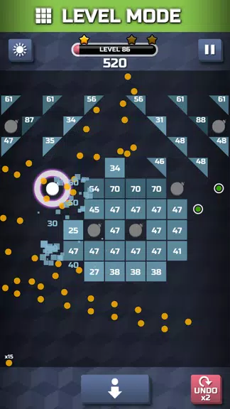 Bricks breaker(Shoot ball) Ekran Görüntüsü 4