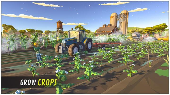 Real Farming Tractor Game 2024 Ekran Görüntüsü 2