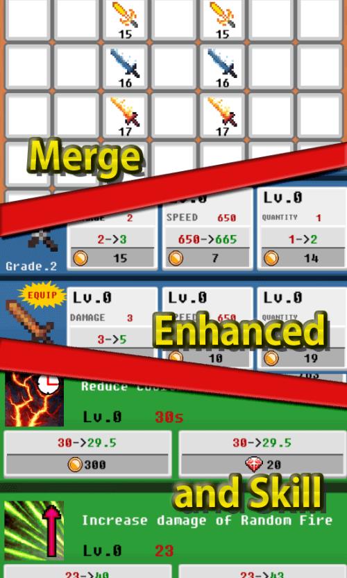 Merge Sword :Idle Merged Sword ภาพหน้าจอ 2