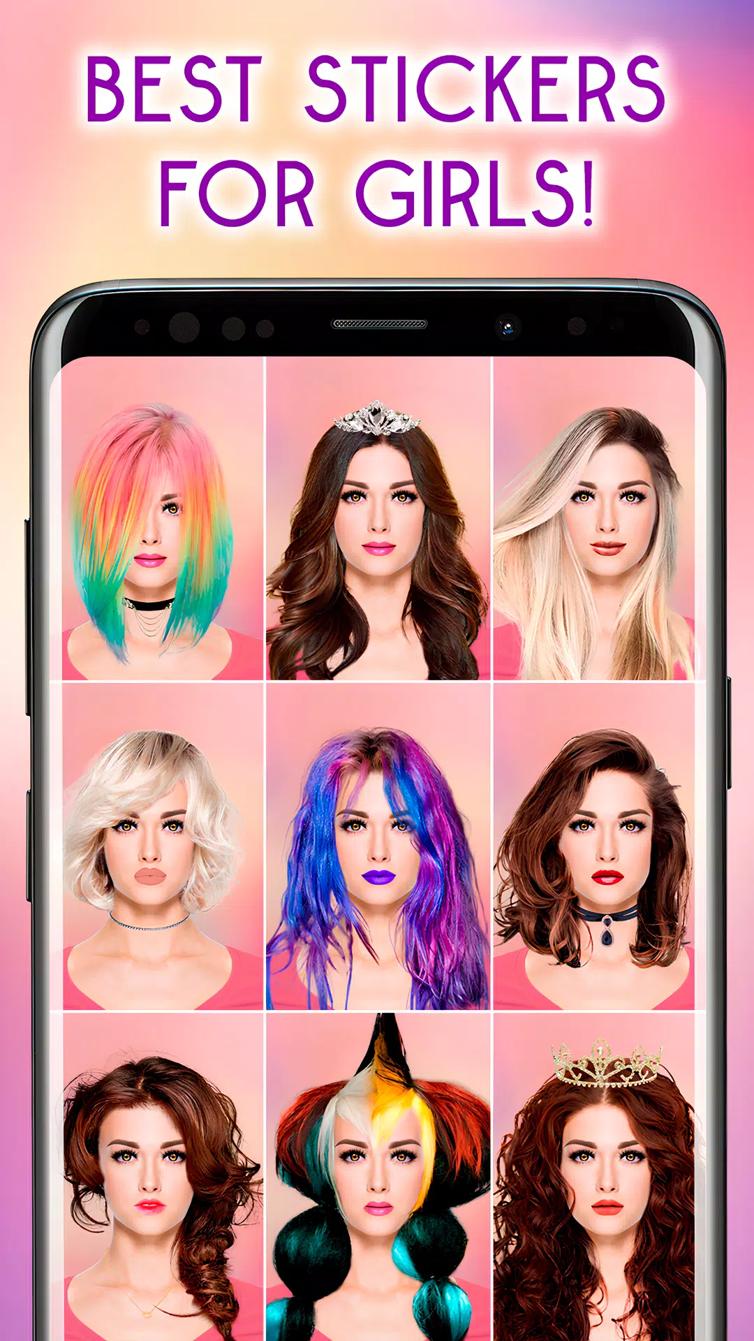 Hairstyles Photo Editor Schermafbeelding 2