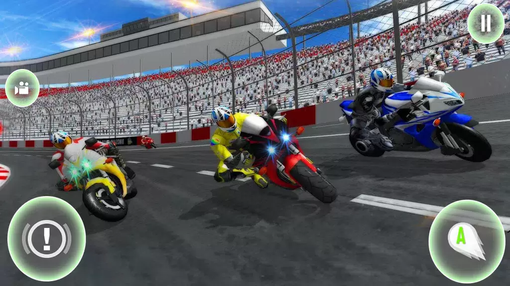 MotorBike Racing Simulator 3d Captura de tela 4