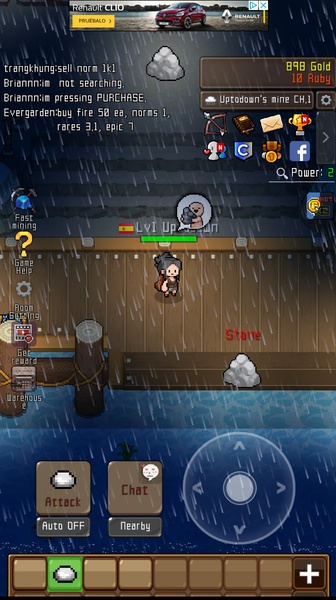 GrowStone Online: pixel MMORPG Screenshot 1