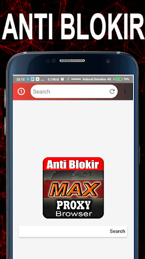 Schermata MAX-Proxy Browser Anti Blokir 2