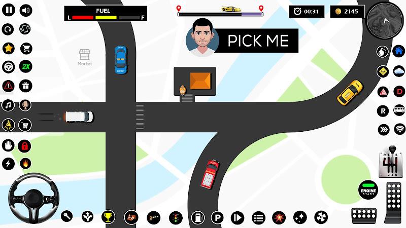 Pick N Drop Taxi Simulator ภาพหน้าจอ 1