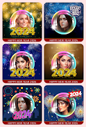 Happy New Year 2024 PhotoFrame Screenshot 2