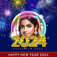 Happy New Year 2024 PhotoFrame Screenshot 4