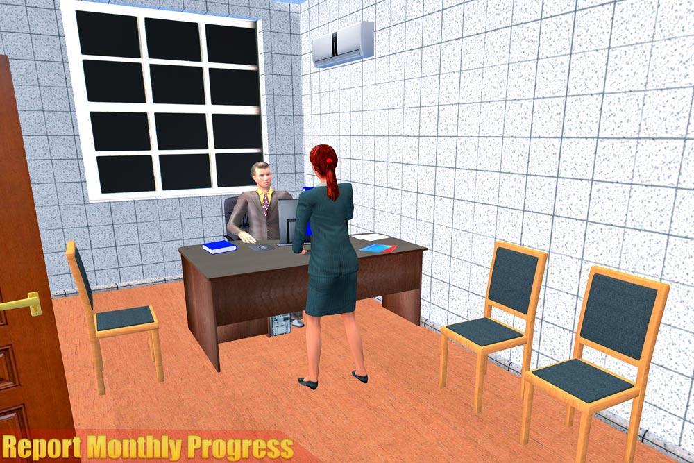 Virtual High School Teacher 3D ဖန်သားပြင်ဓာတ်ပုံ 4