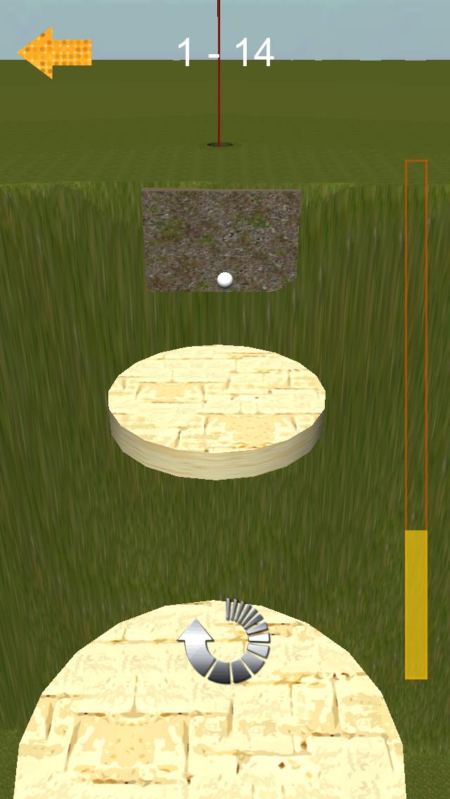 One Putt Golf Captura de pantalla 2