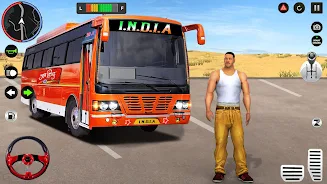 Indian Bus Simulator : MAX 3D スクリーンショット 1