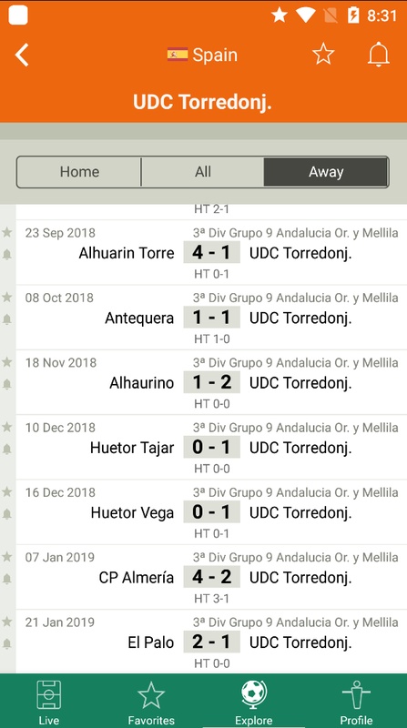 Futbol24 resultados de futebol Captura de tela 1