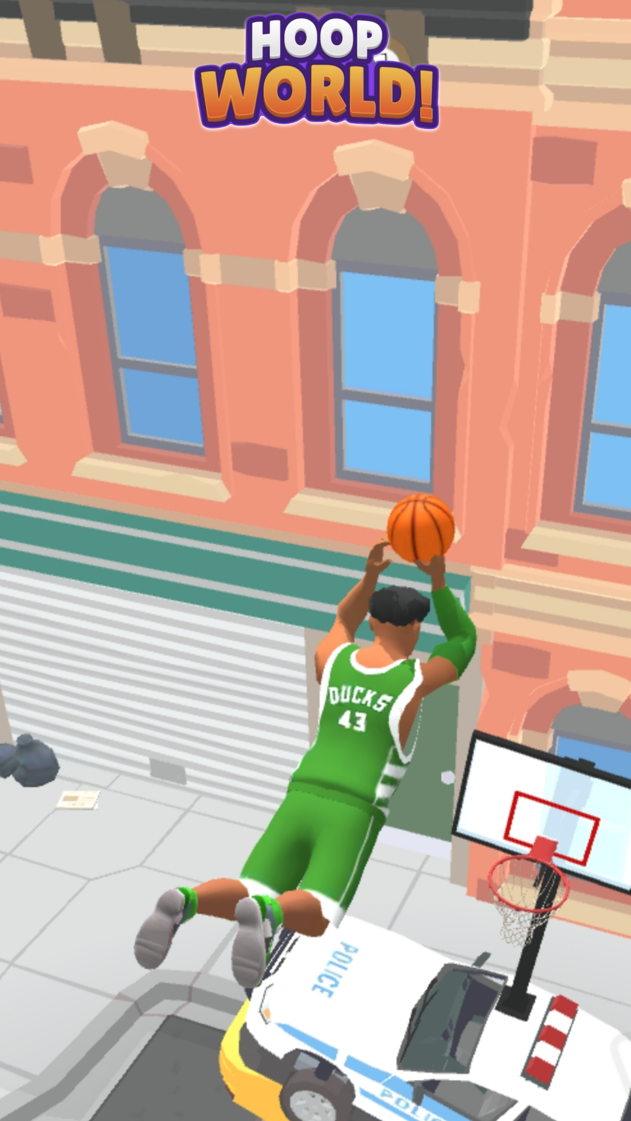 Hoop World: Flip Dunk Game 3D Ekran Görüntüsü 2