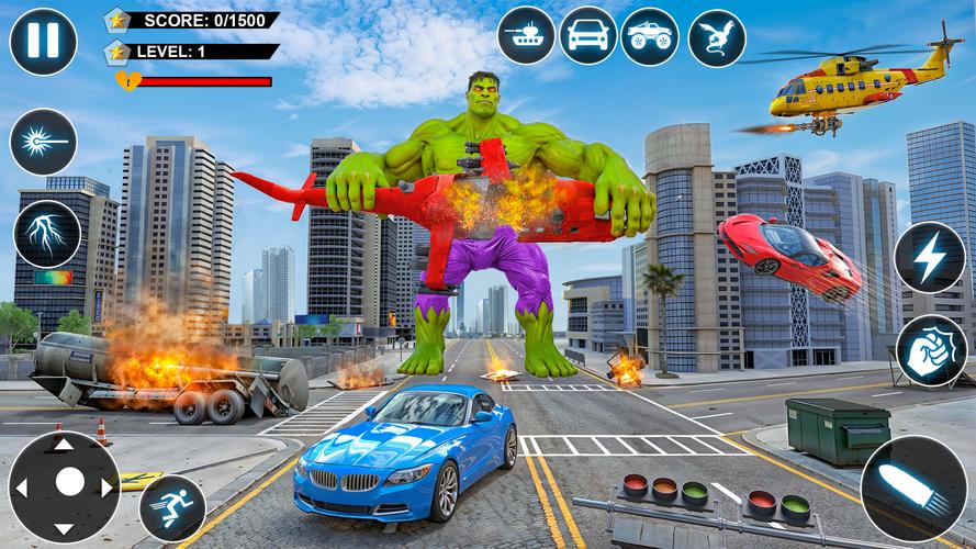 Incredible Monster Hero Games Zrzut ekranu 4