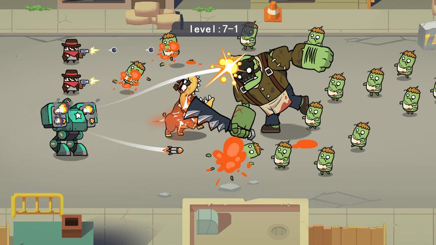 Merge Mech vs. Zombie Brawl應用截圖第2張