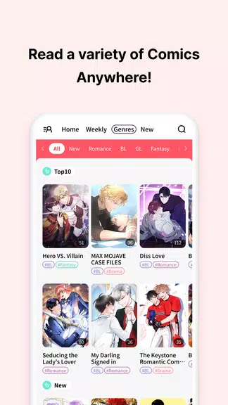 Lalatoon - Comics & Webtoon Скриншот 2