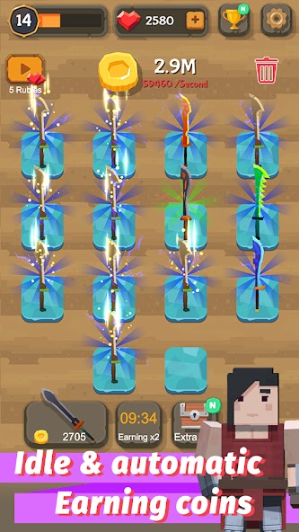 Merge Sword Mod Ekran Görüntüsü 3