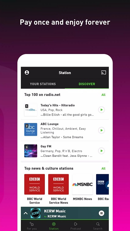 radio.de PRIME Screenshot 2