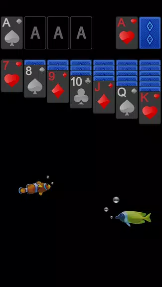 Solitaire - Dark Mode Скриншот 2
