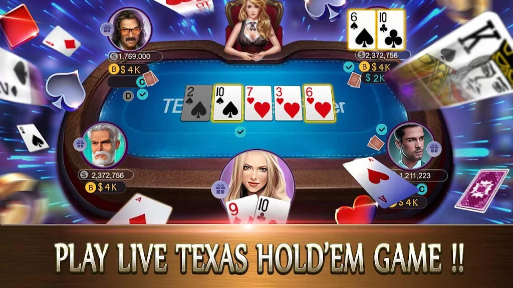 Poker Tycoon - Texas Hold’em Poker Casino Game স্ক্রিনশট 3
