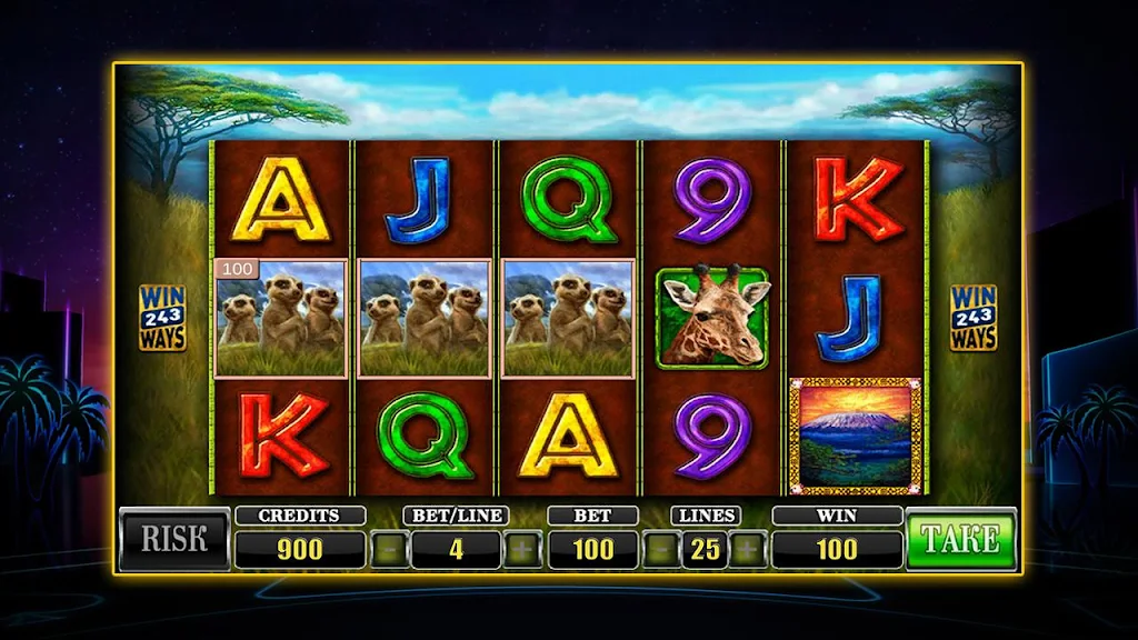 SLOT African Simba 스크린샷 2