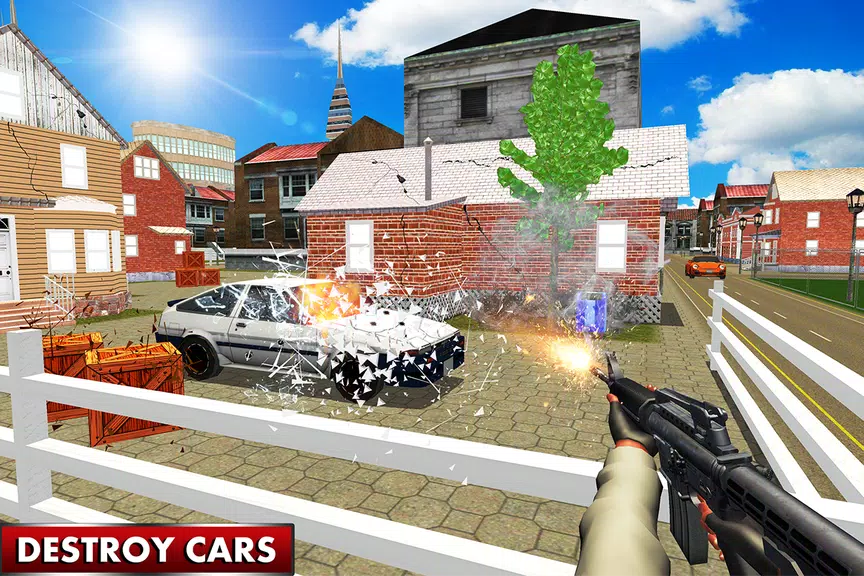 Destroy City Destruction Games Schermafbeelding 4