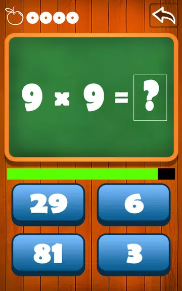 Learn multiplication table स्क्रीनशॉट 2