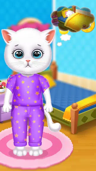 かわいいキティ猫のペットのデイケア スクリーンショット 4