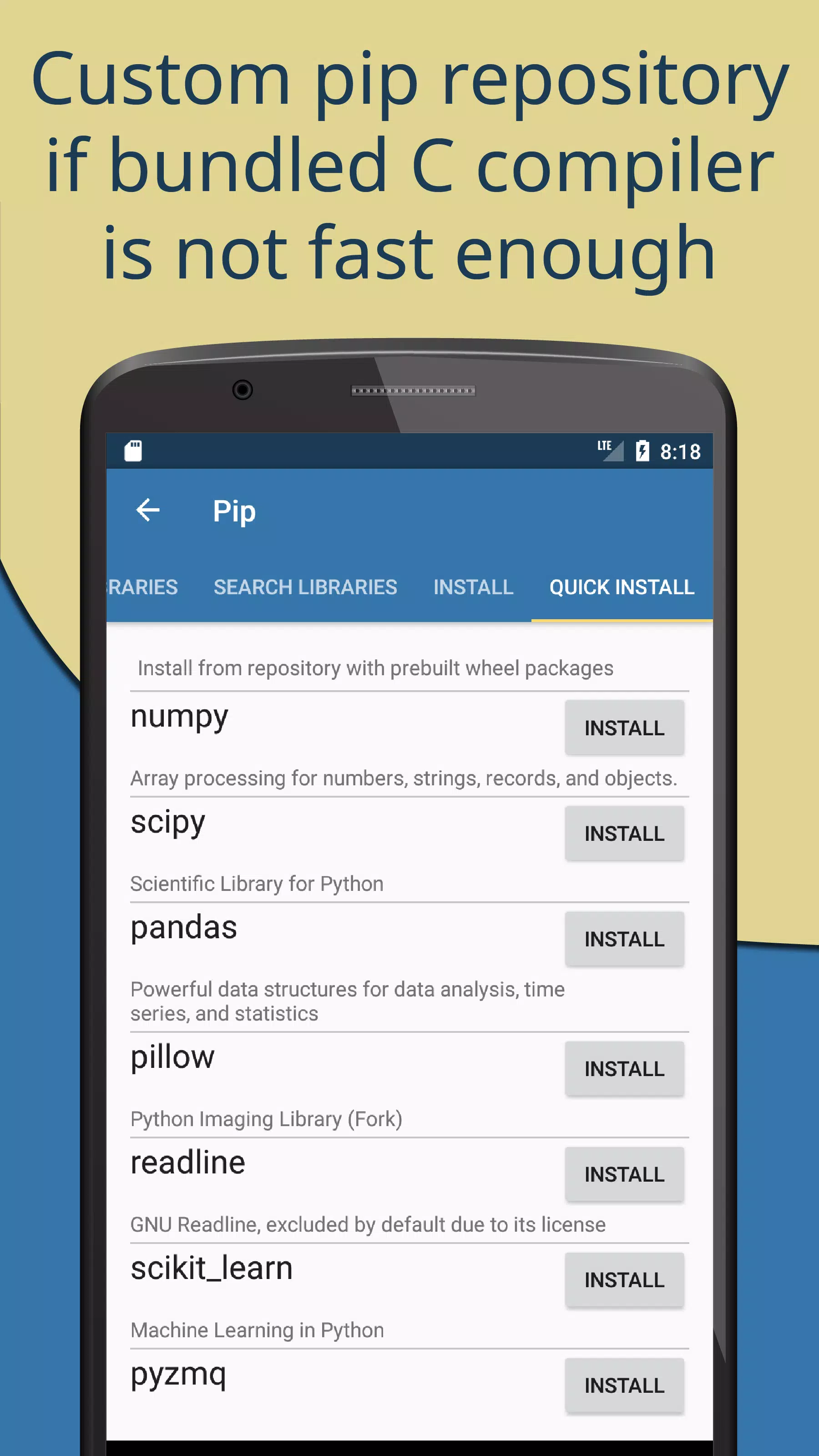 Pydroid 3 - IDE for Python 3 Captura de tela 4