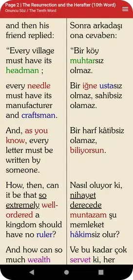 Risale-i Nur (Comparative) 스크린샷 2