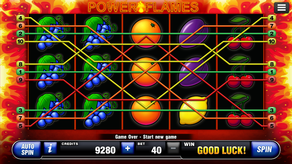 Power Flames Slot 스크린샷 1