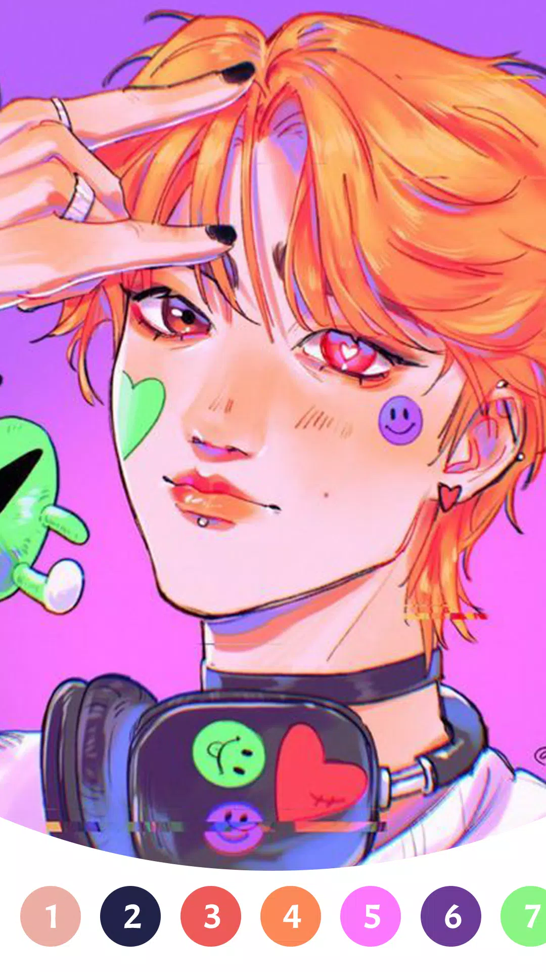 Stray Kids Paint by Number應用截圖第2張