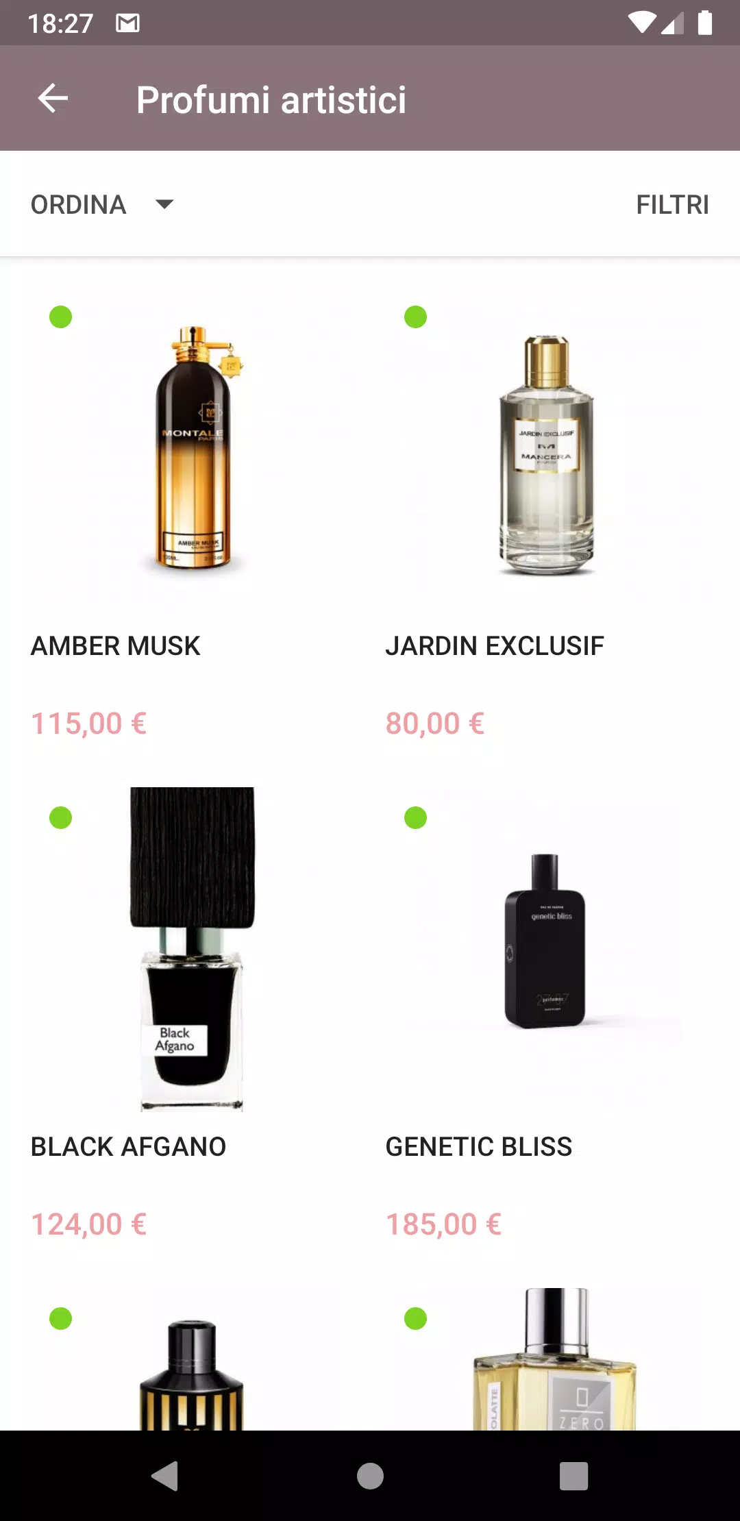 Maison de Parfum Captura de pantalla 3