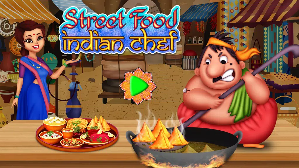 Indian Street Food Recipes Captura de pantalla 1