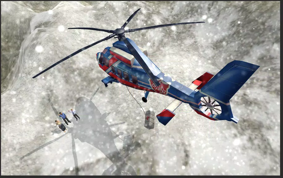 Helicopter Hill Rescue Скриншот 2