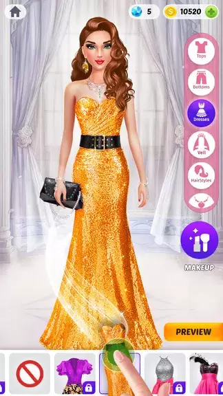 Fashion Game: Makeup, Dress Up Captura de pantalla 1