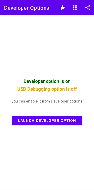 Developer Options 스크린샷 3