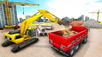 City Construction Truck Games Captura de tela 3