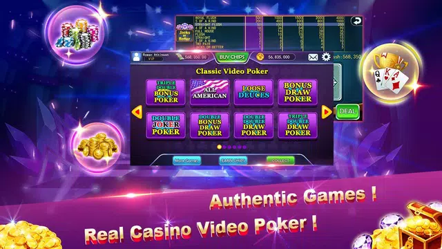 Video Poker: Classic Casino Capture d'écran 4