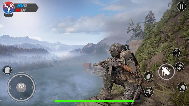 Commando Battle Shooting Games Screenshot 2